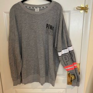 Pink brand sweat shirt large used